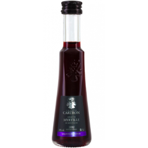 CARTRON CREME DE MYRTILLE DE MONTAGNE